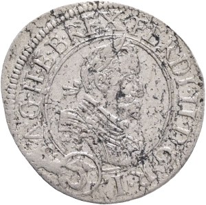 FERDINAND II. 1619-1637 3 Kreuzer 1625 HM Sankt Veit,Herinek 1112 1,81g 21 mm mintmaster Hans Matz