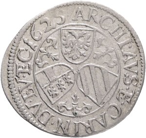 FERDINAND II. 1619-1637 3 Kreuzer 1625 HM Sankt Veit,Herinek 1112 1,81g 21 mm mintmaster Hans Matz