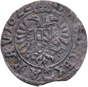 FERDINAND II. 1619-1637 3 Kreuzers 1622 Prague Silver Ag. 0,90g 18mm , MKČ#708, KM#324, R!!