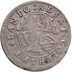 FERDINAND III. 1637-1657 3 Kreuzer 1640, Vienna Ag. 1,6g 20mm, mint mark - bird, mintmaster Stadler, Vienna , KM#837