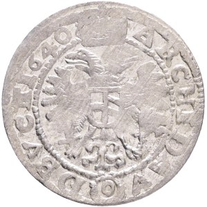 FERDINAND III. 1637-1657 3 Kreuzer 1640,Olomouc , KM#834 Ag.640 1,8g 20mm,mint mark - O, mintmaster Scharf, Olomouc RR!