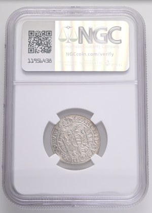 LEOPOLD I. 1657-1705 3 Kreuzers 1668 Vienna KM#1169 Ag. 1,77g 22mm NGC 6648710-007