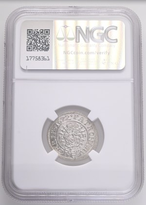 LEOPOLD I. 1657-1705 3 Kreuzers 1672 KB Kremnica KM#163, ÉH#1084 Ag. 1,95g 20,5mm NGC 6647803-008