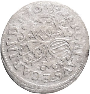 LEOPOLD I. 1657-1705 3 Kreuzers 1693 St.Veit KM#1116 Ag. 0,77g 21mm