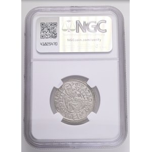 LEOPOLD I. 1657-1705 6 Kreuzers 1676 GC Bratislava KM#195, ÉH#1074 Ag. 3,65g 25mm NGC8360461-018