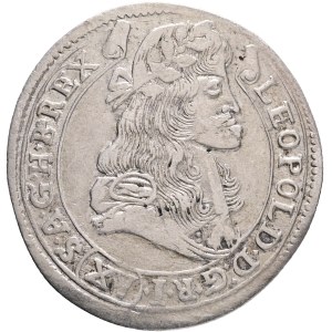 LEOPOLD I. 1657-1705 XV. Kreuzers 1684 KB Kremnica , Silver Ag. 6,09g 31mm KM#175, ÉH#1060