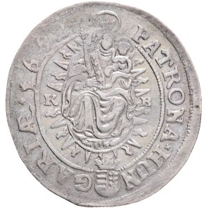 LEOPOLD I. 1657-1705 XV. Kreuzers 1692 KB Kremnica , Silver Ag. 6,24g 30mm KM#209, ÉH#1064a
