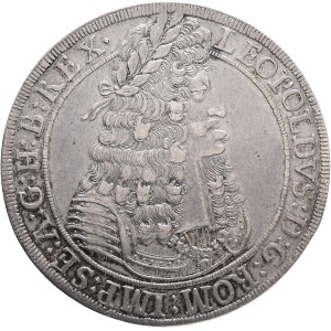 LEOPOLD I. 1657-1705 1 Thaler 1695 Hall , CNA#84e7 Ag. 28,32mm 41mm,