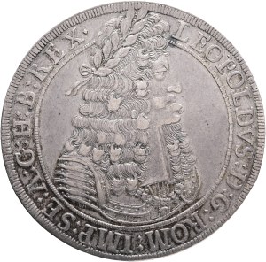 LEOPOLD I. 1657-1705 1 Thaler 1695 Hall , CNA#84e7 Ag. 28,32mm 41mm,