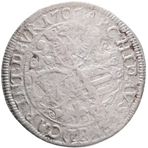 JOSEPH I. 1705-1711 3 Kreuzers 1707 IP St.Veit , mintmaster Jan Preiss, Silver Ag. 1,56g 22mm, KM#1489 R!