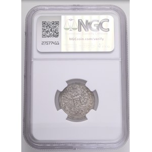 CHARLES VI. 1711-1740 3 Kreuzers 1727 FS Prague KM#709, Ag. 1,5g 22mm NGC 8360461-012