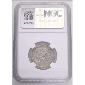 CHARLES VI. 1711-1740 6 Kreuzers 1732 Prague KM#722, Ag. 3g 26mm NGC 8360461-017