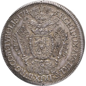 CHARLES VI. 1711-1740 1 Thaler 1714, Hall, Ag.875 28,5g 43mm, KM#1570, Her#333-337