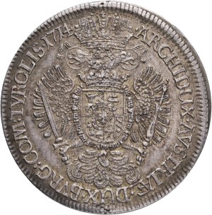 CHARLES VI. 1711-1740 1 Thaler 1714, Hall, Ag.875 28,5g 43mm, KM#1570, Her#333-337
