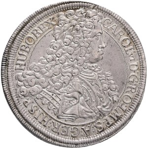 CHARLES VI. 1711-1740 1 Thaler 1716, Vienna , Ag. 28,72g 43mm,CNA#170a7