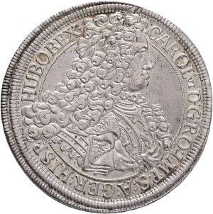 CHARLES VI. 1711-1740 1 Thaler 1716, Vienna , Ag. 28,72g 43mm,CNA#170a7