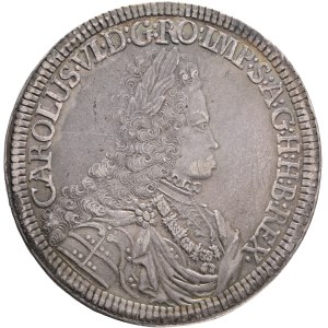 CHARLES VI. 1711-1740 2 Thaler, ND,Hall Ag.800, 56,85g 47mm KM#1523, Her#281