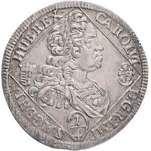 CHARLES III. (VI.) 1711-1740 1/4 Thaler 1739, N.B.,Nagybanya, Silver Ag. 7,27g 34/1,3mm, KM#305, ÉH#1195