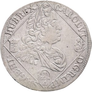 CHARLES III. VI. 1711-1740 1/4 Thaler 1740 N.B. Nagybanya, Husz#1624 Ag. 6,99g 31mm