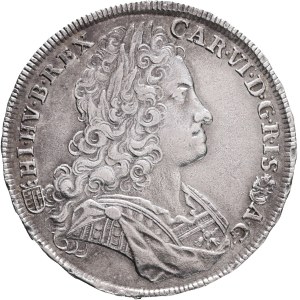 CHARLES III. (VI.) 1711-1740 1/2 Thaler 1720 K.B. Kremnica, Hal#557, Husz#1611 Ag. 14,19g 33mm
