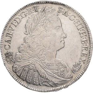 CHARLES III. (VI.) 1711-1740 1 Thaler 1736 KB Kremnica, KM#310, ÉH#1185 Ag. 28,76g 41mm