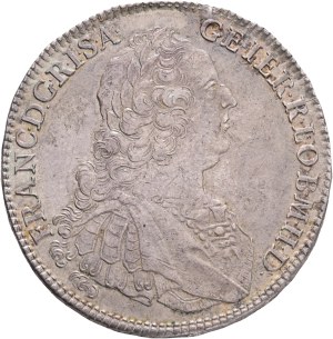 FRANCIS I. of LORRAINE 1745-1765 1 Thaler 1754 K.B. Kremnica, Husz#1787 Ag. 27,68g 40mm just.