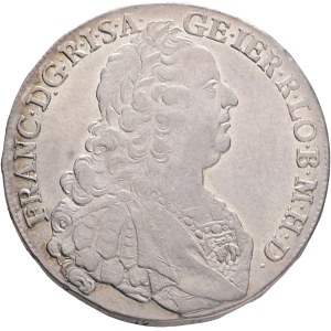 FRANCIS I. of LORRAINE 1745-1765 1 Thaler 1764 HA Hall, , Silver Ag.875 28,01g 41mm, KM# 2038