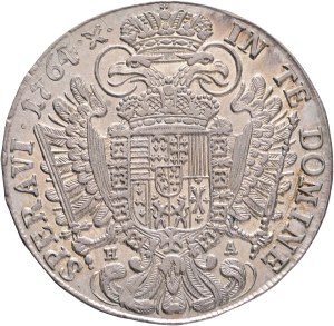 FRANCIS I. of LORRAINE 1745-1765 1 Thaler 1764 HA Hall, , Silver Ag.875 28,01g 41mm, KM# 2038