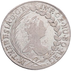 MARIA THERESIA 1740-1780, 20 Kreuzers 1765 coinage for Transylvania, Alba Lulia , Silver Ag.583 6,52g 27,3mm , ÉH# 620, KM# 634