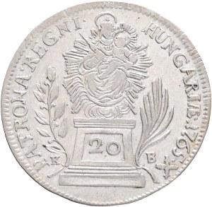 MARIA THERESIA 1740-1780, 20 Kreuzers 1765 KB Kremnica, Silver Ag.583 6,60g 28,2mm ÉH#1240, KM#367