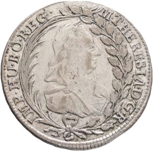 MARIA THERESIA 1740-1780, 20 Kreuzers 1770 I.C.-S.K. Vienna, Silver Ag.583 6,59g 28mm , KM# 1999, Her# 845-862
