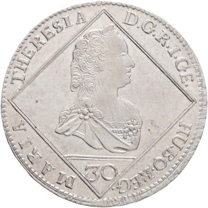 MARIA THERESIA 1740-1780 30 Kreuzer 1765*X Vienna, KM#1957 Ag.583 6,973g 29mm, just.