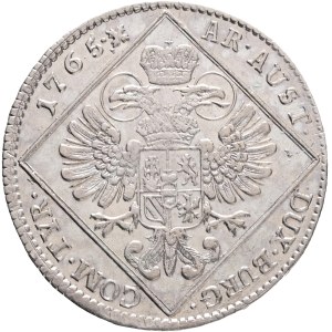 MARIA THERESIA 1740-1780 30 Kreuzer 1765*X Vienna, KM#1957 Ag.583 6,973g 29mm, just.