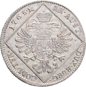 MARIA THERESIA 1740-1780 30 Kreuzer 1765*X Vienna, KM#1957 Ag.583 6,973g 29mm, just.