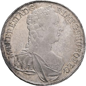 MARIA THERESIA 1740-1780 1 Thaler 1753 Vienna KM#1807 Ag.875 28,08g 39mm R!