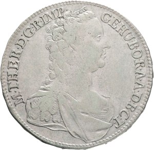 MARIA THERESIA 1740-1780 1 Thaler 1758 K.B. Kremnica, KM#358, ÉH#1227 Ag.875 27,95g 41mm just.