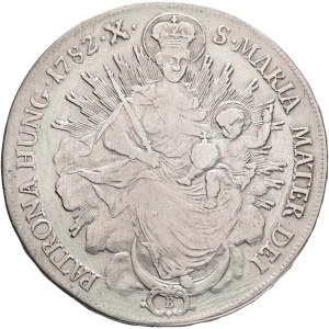 JOSEPH II. 1780-1790 1 Madonnethaler 1782*X B Kremnica KM#395.1, Ag.833 27,92g 40mm , just.