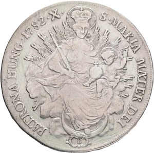 JOSEPH II. 1780-1790 1 Madonnethaler 1782*X B Kremnica KM#395.1, Ag.833 27,92g 40mm , just.