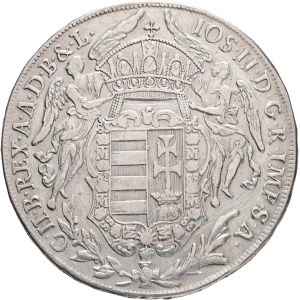 JOSEPH II. 1780-1790 1 Madonnethaler 1782*X B Kremnica KM#395.1, Ag.833 27,92g 40mm , just.