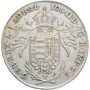 JOSEPH II. 1780-1790 1 Thaler 1786 B Kremnica ÉH#1322, KM#400, Ag.833 27,95g, 44,40mm