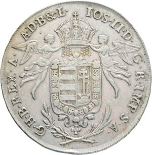 JOSEPH II. 1780-1790 1 Thaler 1786 B Kremnica ÉH#1322, KM#400, Ag.833 27,95g, 44,40mm