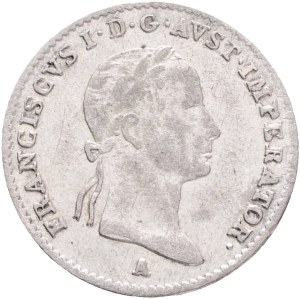 FRANCIS I. of Austria 1792-1835 3 Kreuzers 1832 A Vienna , KM#2121 Billon Ag.346 1,68g 18mm