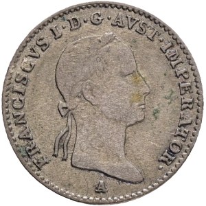 FRANCIS I. of Austria 1792-1835 3 Kreuzers 1832 A, KM#2121 Billon Ag.346, 1,67g 18mm, Vienna
