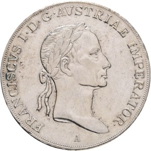 FRANCIS I. of Austria 1792-1835 1/2 Thaler 1833 A Vienna , KM#2156 Ag.833 13,95g 33mm