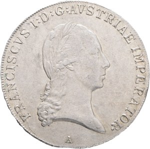 FRANCIS I. of Austria 1792-1835 1 Thaler 1815 A Vienna , Kahnt#337 Ag. 28,00g 40 mm