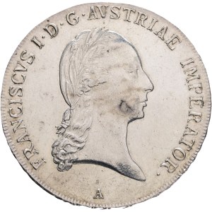 FRANCIS I. of Austria 1792-1835 1 Thaler 1824 A Vienna ,KM#2162 Ag.833 28,04g 40 mm