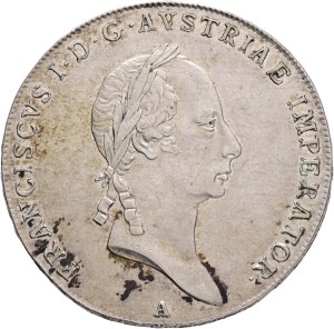 FRANCIS I. of Austria 1792-1835 1 Thaler 1826 A, KM#2163 Ag.833 28,08g 40mm Vienna