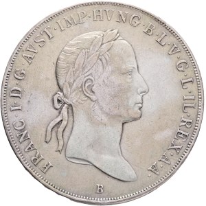 FRANCIS I. of Austria 1792-1835 1 Thaler 1833 B Kremnica (later mintage 1841, trace of repaire) ,KM#2165 Ag.833 27,97g 40 mm