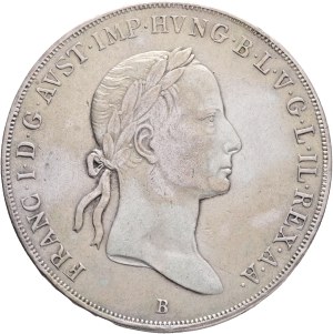 FRANCIS I. of Austria 1792-1835 1 Thaler 1833 B Kremnica (later mintage 1841, trace of repaire) , KM#2165 Ag.833 27,97g 40 mm