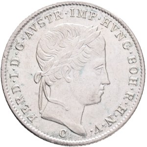 FERDINAND V.. 1835-1848 5 Kreuzers 1840 C Prague , KM#2196,1 Billon Ag.438 2,19g, 20mm